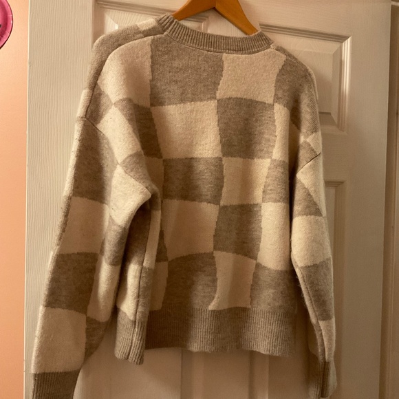 Checkered sweater - Picture 3 of 4